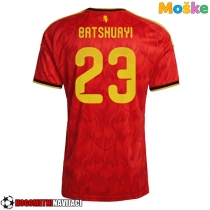 Moške Nogometnih dresov Belgija Michy Batshuayi #23 Domači SP 2026 Kratki rokavi
